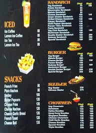 Bollywood cafe menu 5