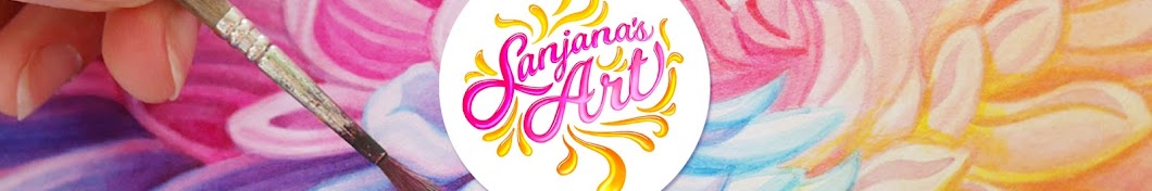 Sanjana's Art Banner