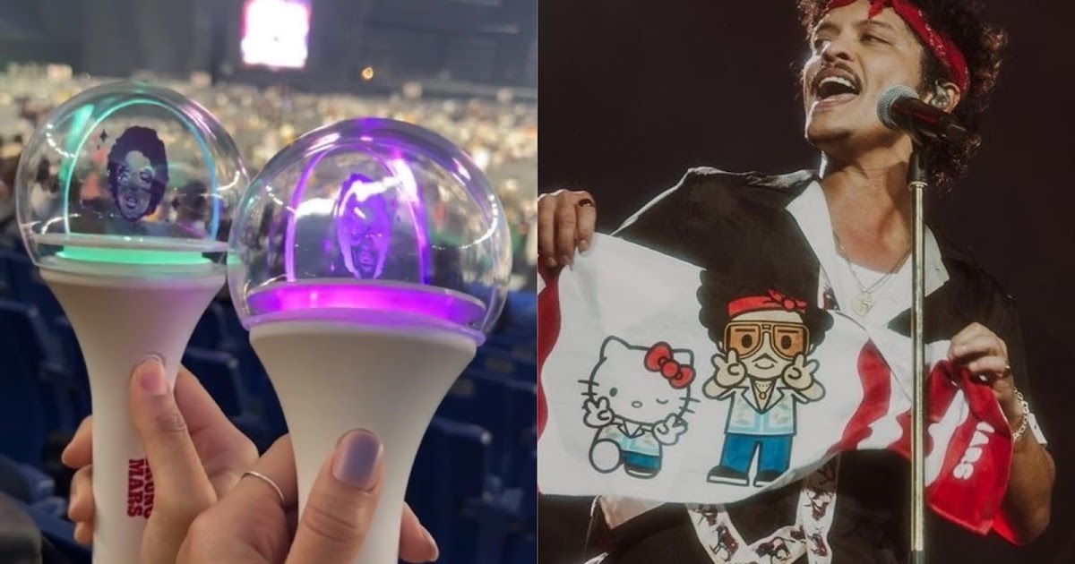 The Bruno Mars Lightstick Is Real, And We Need One #BrunoMars