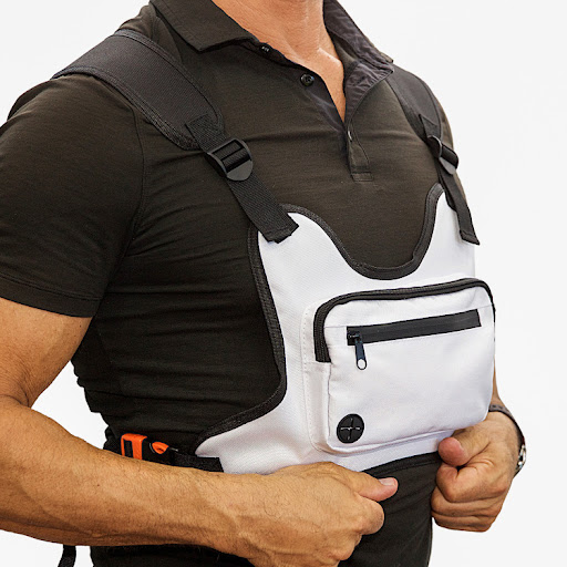 Title 7, Fitness Vest Bag Sport Running Chest Bags. Comf...