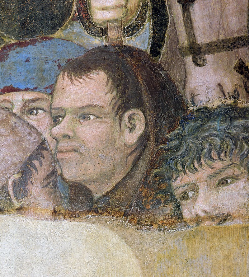 Ambrogio Lorenzetti, Allegoria del Buon Governo (particolare del gruppo dei Prigionieri)