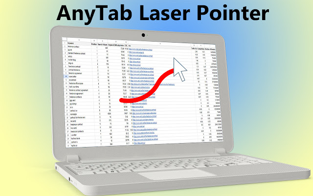 Laser cursor – Custom Cursor