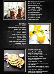 Mango Heart Rock Restaurant menu 1