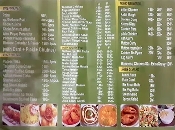 Khushboo Restaurant menu 