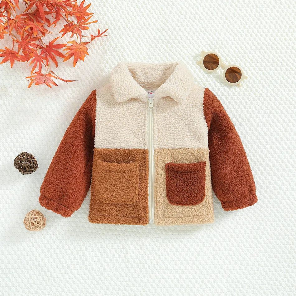 Chaqueta Polar con Cremallera para Niños Nueva y Linda. Abrigo de Forro Polar Cálido y Suave. Ideal para el Invierno y el Día a Día.
