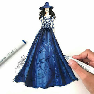 Fashion design flat sketch software
