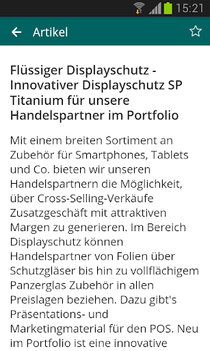 Screenshot myKOMSA App