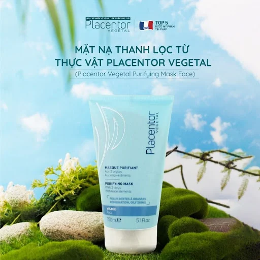 Mặt Nạ Đất Sét Placentor Purifying Mask 150ml