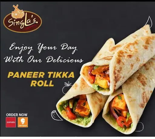 Paneer Tikka Roll