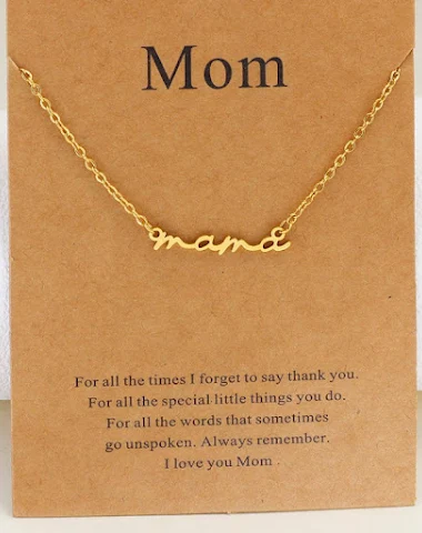 Moederdagcadeau RVS Mama Engelse Le - 3