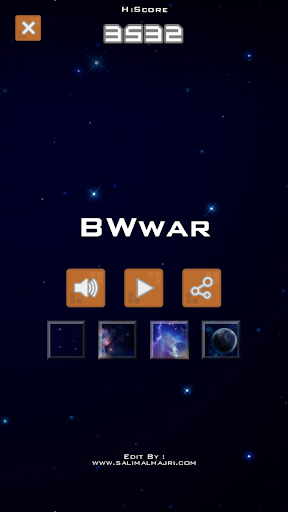 Blue Space War Game