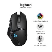 [Mã Elmall5 Giảm Đến 500K] Chuột Game Không Dây Lightspeed Logitech G502 - Rgb, 11 Nút Lập Trình, Tùy Chỉnh Trọng Lượng