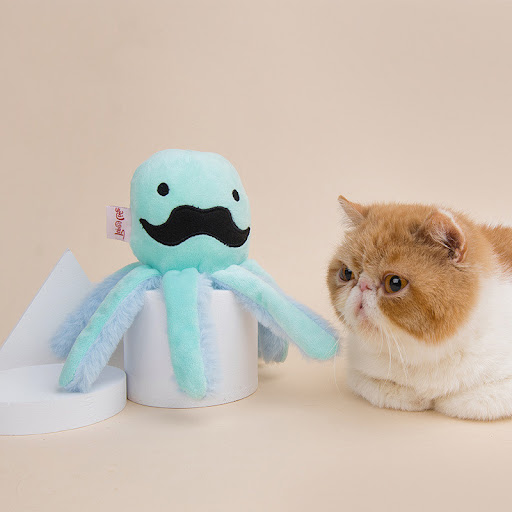 Title 2, Plush paper cat and dog chewing toys, durable a...