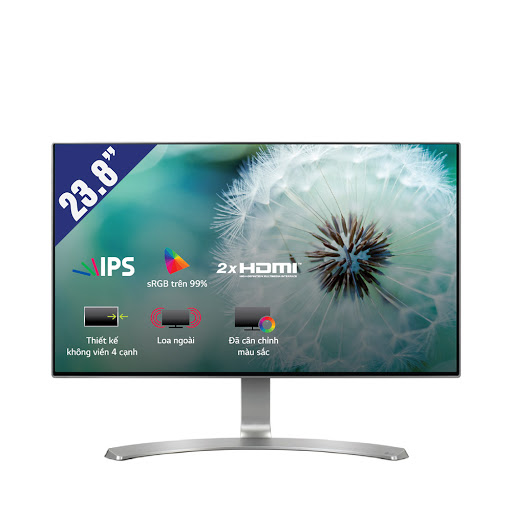 Màn Hình LG 23.8" 24MP88HV-S (1920x1080/IPS/60Hz/5ms)