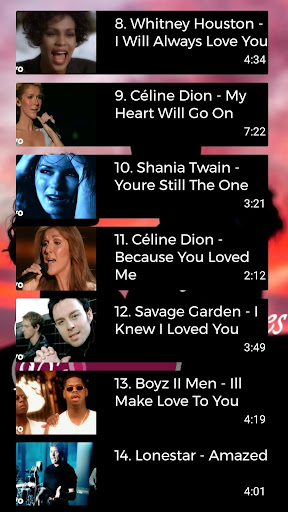 Love Songs Golden Memories 90s Top 100