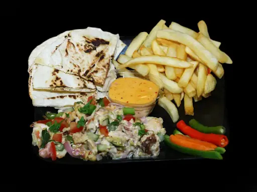 AS Special Spicy Shawarma Plate