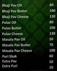 Moms Dosa And Bhajipav menu 1