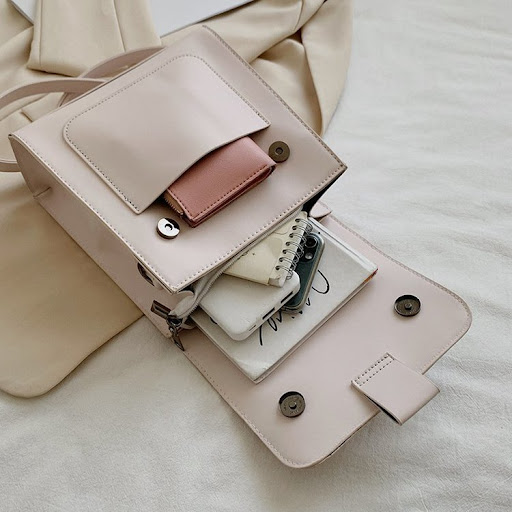 Title 6, Ladies Fashion Backpack Shoulder Bag Simple Mes...