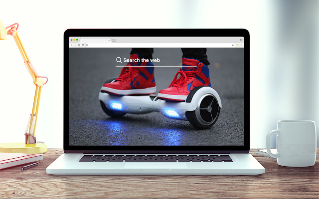 Hover Boards New Tab Theme