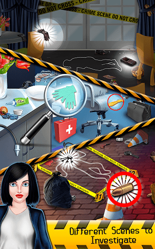 Crime Scene Spot Investigation Solve the mystery
