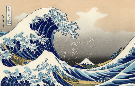 Hokusai's Wave Theme 1920 small promo image