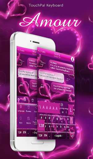 Amour Love Keyboard Theme