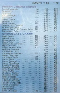 Govekar's Cakes Chocolates & More menu 4