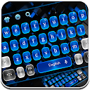 Télécharger Blue Black Keyboard Installaller Dernier APK téléchargeur
