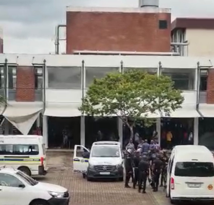 The UKZN SRC president is among several EFF Student Command members who were arrested after a student protest on Monday.