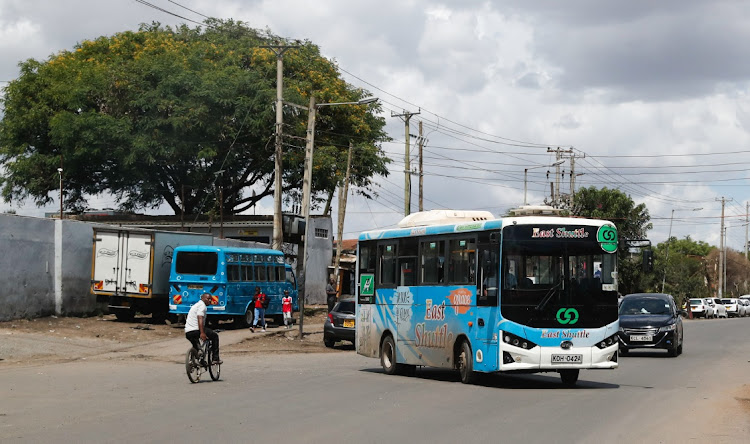 A bus in Nairobi, Kenya, October 25 2023. Picture: THOMAS MUKOYA/REUTERS