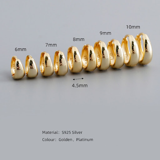 Title 5, S925 Sterling Silver Wide Face Personalized Sim...