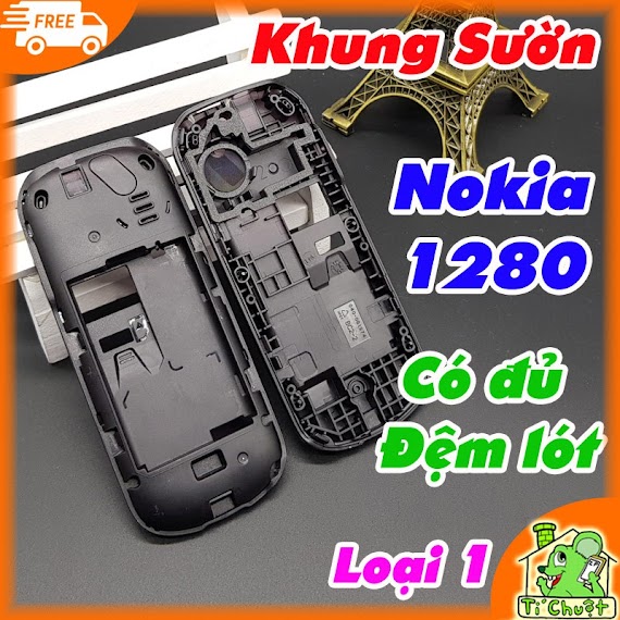 [Loại 1] Khung Sườn Nokia 1280 Zin Linh Kiện