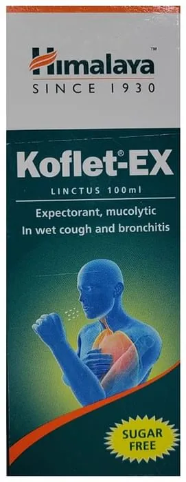 Himalaya Healthcare Koflet EX Linctus Sugar Free - 1