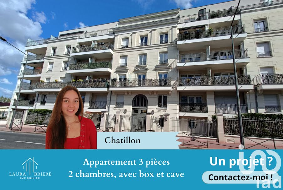 Vente appartement 3 pièces 60 m² à Chatillon (92320), 390 000 €