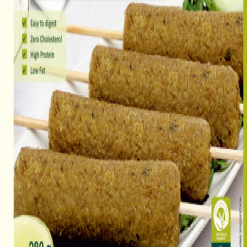 Frozen Soya Seekh Kebab 300gm.