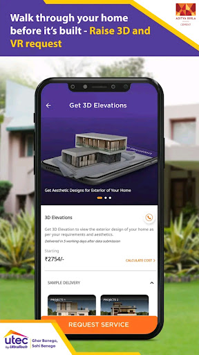 Screenshot Utec - Home Building Solutions