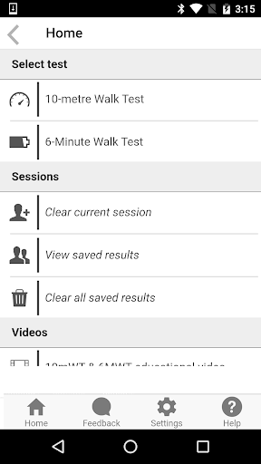 iWalkAssess screenshot for Android