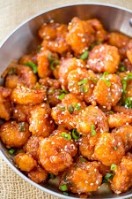 Honey Orange Firecracker Shrimp was pinched from <a href="http://dinnerthendessert.com/honey-orange-firecracker-shrimp/" target="_blank">dinnerthendessert.com.</a>