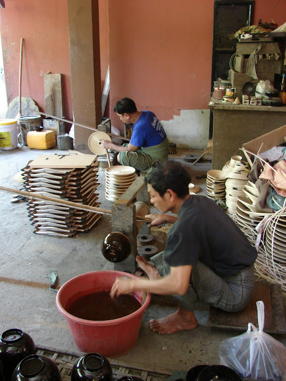 bagan - artisans laque myinkaba