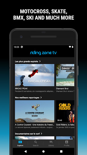 Screenshot Riding Zone TV