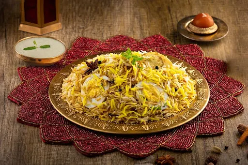 Spicy Tokhm-e-Biryani (Hyderabadi Egg Dum Biryani)