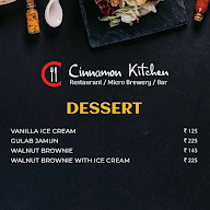 Cinnamon Kitchen Restaurant & Bar menu 8