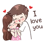 Cover Image of Descargar Pegatinas de pareja romántica - WAStickerApps 1.0 APK