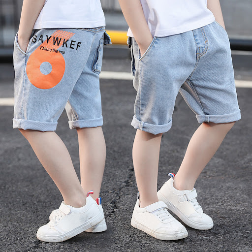 Title 4, Childrens pants, boy jeans, summer casual fash...
