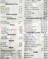 Desi Firangi menu 2