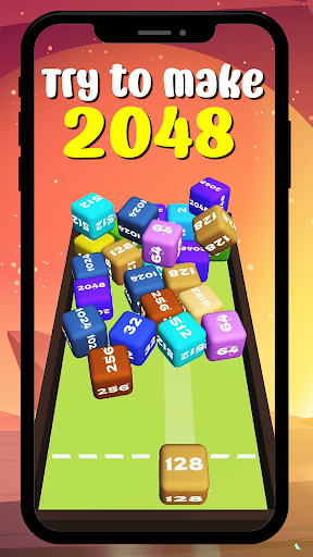 Screenshot 2048 Cube Shooting 3D Merge