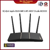 Bộ Phát Wifi - Router Wifi Asus Rt - Ax57 Ax3000 Dual Band Wifi 6 Router (Router Wifi Có Thể Mở Rộng) - Hàng Chính Hãng