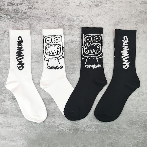 Title 2, Long Tube Fashion Sports Socks for Skateboardin...