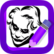 Learn How to Draw Joker  Icon