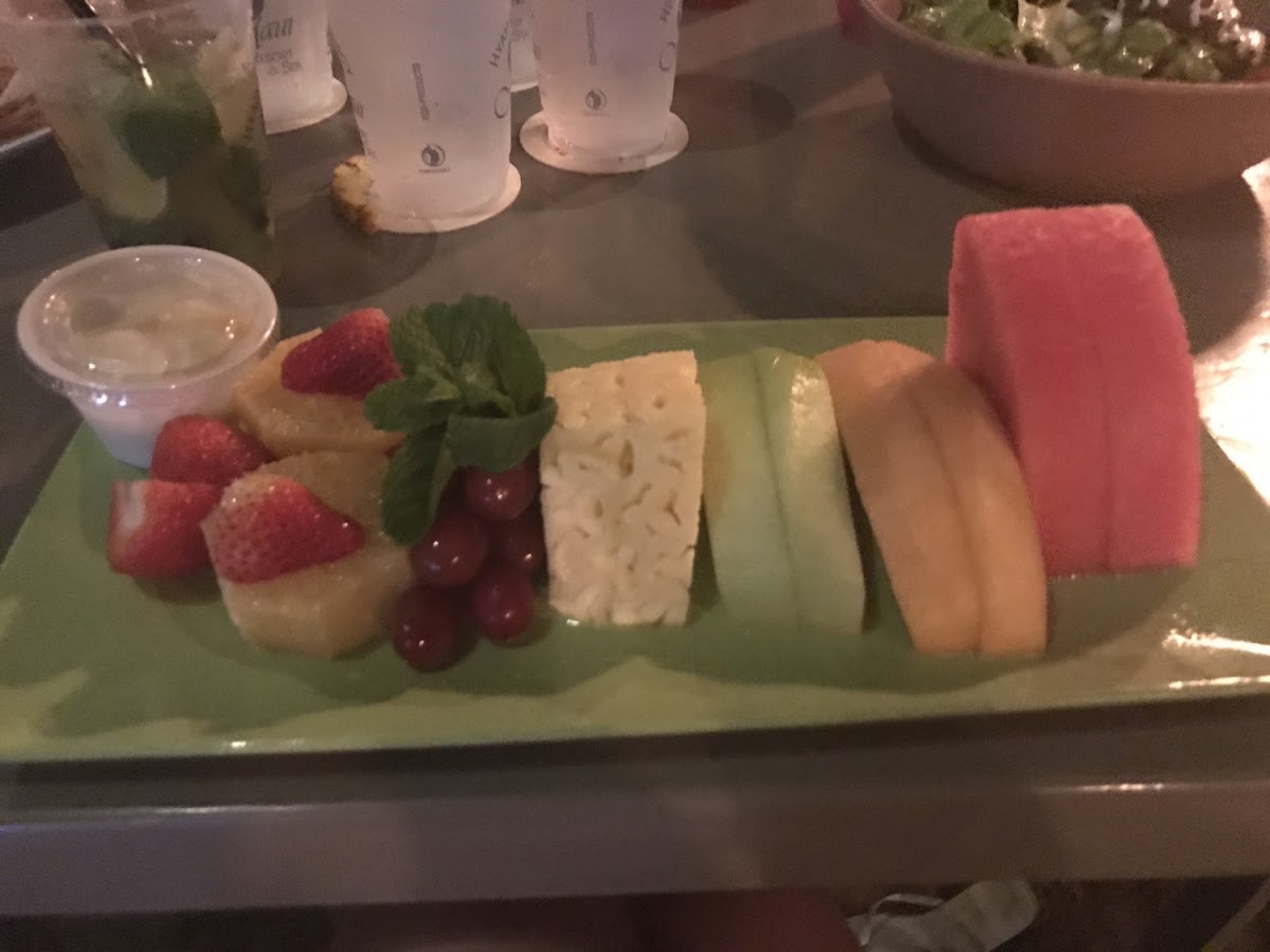 Fruit platter